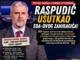 Raspudić ušutkao SDA-ovog Zahiragića usred emisije: “Hrvati su u pet minuta shvatili više nego u 20 godina mojih objašnjenja!” Raspudić ušutkao SDA-ovog Zahiragića usred emisije: "Hrvati su u pet minuta shvatili više nego u 20 godina mojih objašnjenja!"