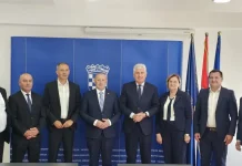 Dragan Čović i Tomo Medved razgovarali o pravima branitelja HVO-a Dragan Čović i Tomo Medved razgovarali o pravima branitelja HVO-a
