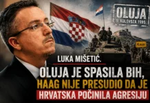 Luka Mišetić: Oluja je spasila BiH i dokazala istinu – Haag nije presudio da je Hrvatska počinila agresiju FOTO: Luka Mišetić AI