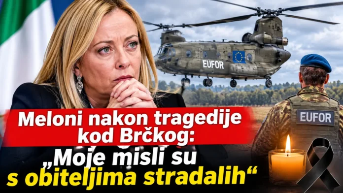 Italija u žalosti nakon tragedije kod Brčkog: Oglasila se premijerka Giorgia Meloni