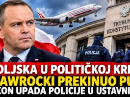 Poljska u političkoj krizi: Predsjednik Nawrocki prekinuo put u Senegal nakon upada policije u Ustavni sud